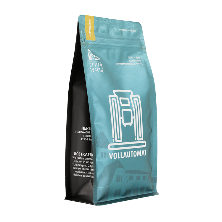 FEUERWACHE Rösterei Kaffee Vollautomat Blend entkoffeiniert