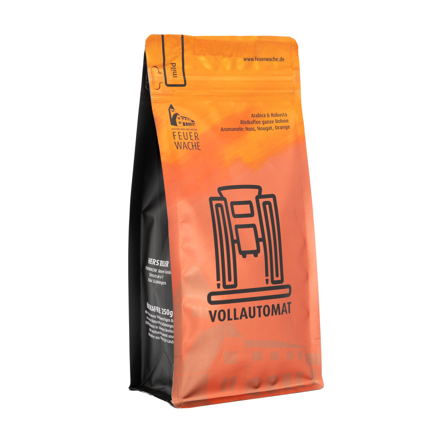 FEUERWACHE Rösterei Kaffee Vollautomat Blend mild