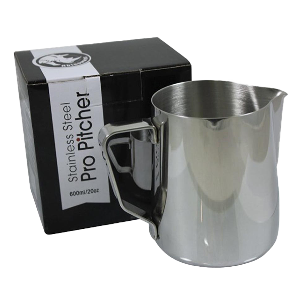 Rhino Barista Milchkännchen Edelstahl, 600ml