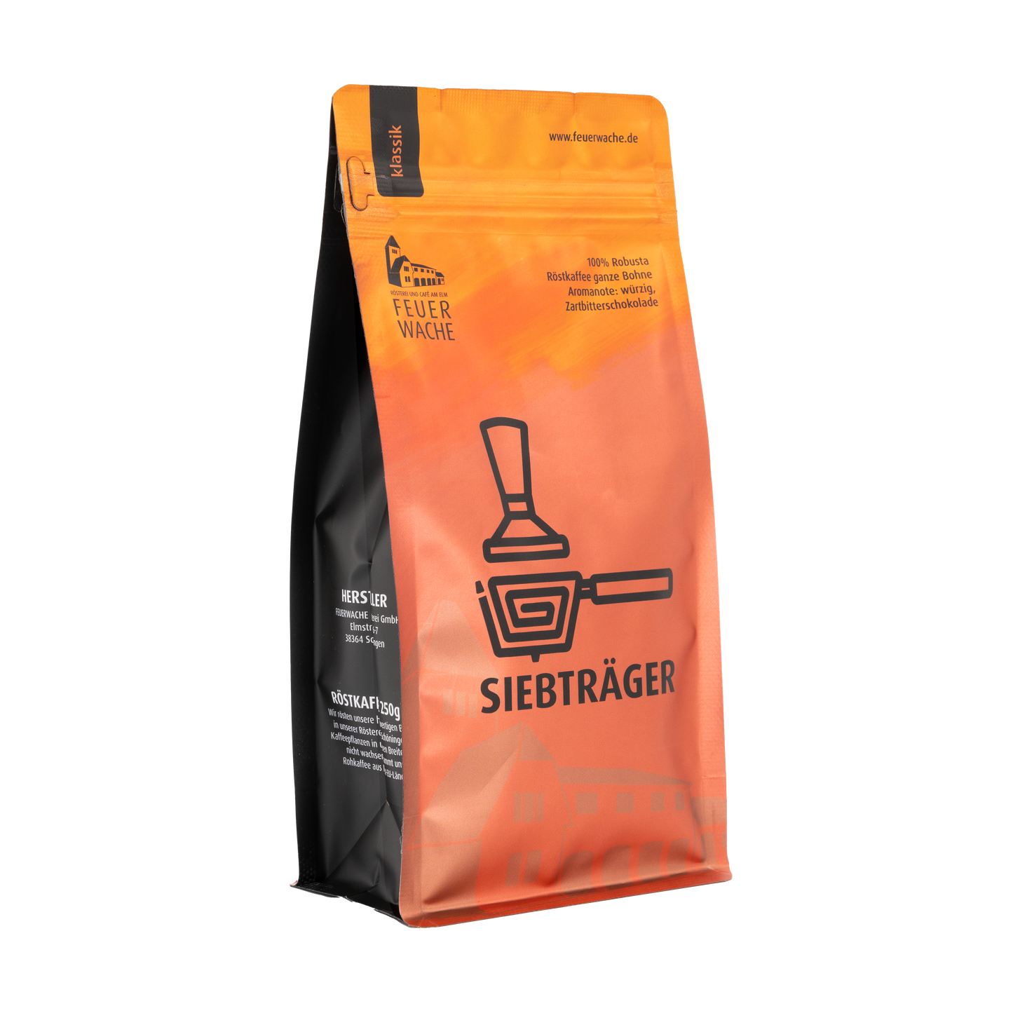 FEUERWACHE Rösterei Kaffee Siebträger Blend klassik