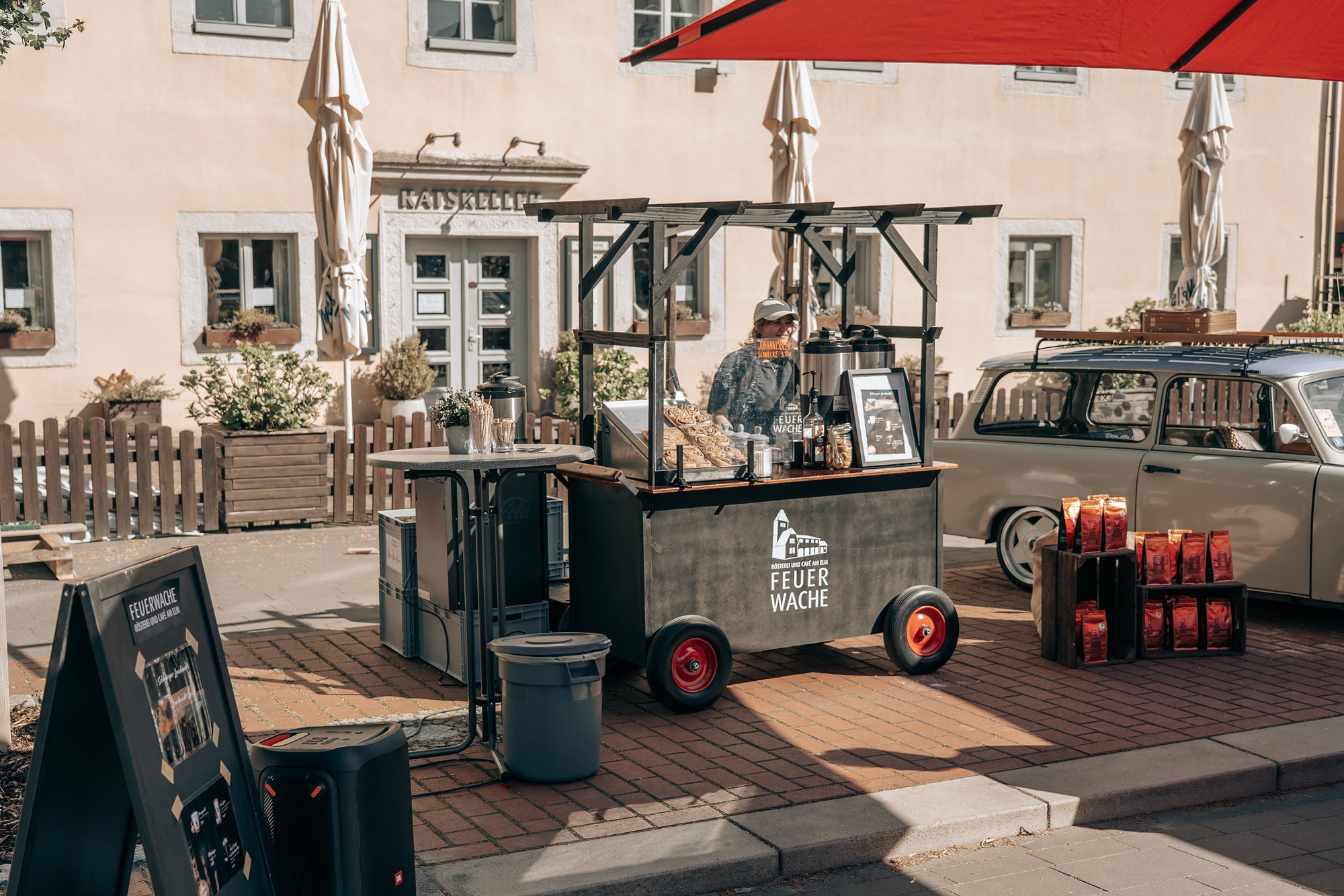 Banner Baristabar buchen – Mobile Kaffeebar für Events & Veranstaltungen